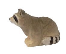 Figura Mapache en madera WU-40481 Wudimals 1