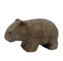 Figura Wombat en madera WU-40710 Wudimals 1