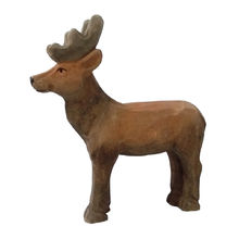 Figura ciervo en madera WU-40712 Wudimals 1