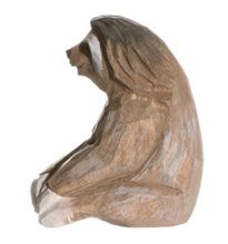 Figura perezoso de tres dedos en madera WU-40719 Wudimals 1