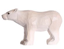 Figura oso polar en madera WU-40802 Wudimals 1