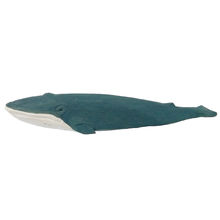 Figura ballena azul en madera WU-40812 Wudimals 1