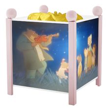 Linterna mágica Ernest y Celestine Luz nocturna rosa TR-4316P Trousselier 1