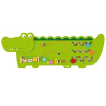 Panel de actividades de pared Cocodrilo VG50469 Viga Toys 1