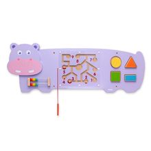 Panel de actividades de pared Hipopótamo VG50470 Viga Toys 1