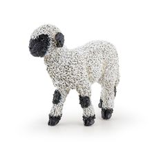 Figura de cordero de nariz negra del Valais PA-51193 Papo 1