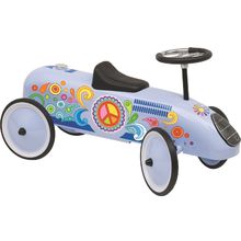 Coche correpasillos de metal Peace and Love GK53770 Goki 1