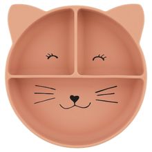Plato compartimentado de silicona Mrs Cat TX-96-451 Trixie 1