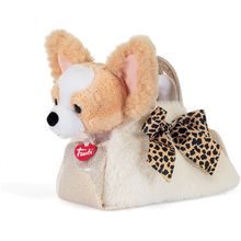 Perro de peluche en un bolso TRU-56080 Trudi 1