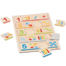 Puzzle aprende a contar GK57344 Goki 1