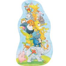 Puzzle pirámide de animales XXL GK57437 Goki 1