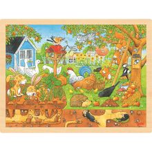 Puzzle Nuestro jardín GK57743 Goki 1
