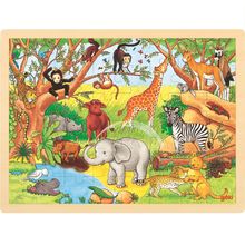Puzzle de África GK57892 Goki 1