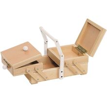 Caja de costura con asa blanca GK58415 Goki 1