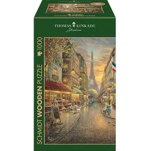 Puzzle de madera París pintoresco 1000 pzs S-59798 Schmidt Spiele 1