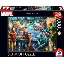 Puzzle Marvel The Avengers 1000 piezas S-59958 Schmidt Spiele 1