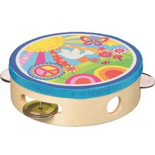 Pandereta Flower Power GK61841 Goki 1