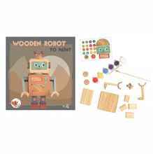 Robot de madera para pintar EG630549 Egmont Toys 1