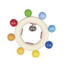 Sonajero anilla con perlas arco iris GK65321 Goki 1