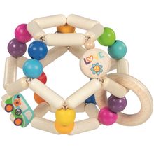 Sonajero elástico pelota furgoneta arcoíris GK65361 Goki 1