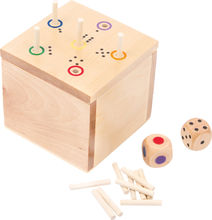 Juego de dados 6 en la caja LE6558 Small foot company 1