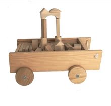 Carro con bloques de madera EG700107 Egmont Toys 1