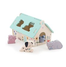Pequeña granja con formas de animales V7119 Vilac 1