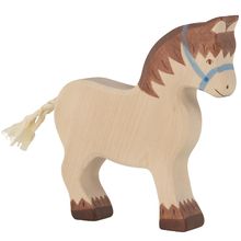 Figura de caballo de tiro HZ-80038 Holztiger 1