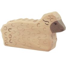 Figura de oveja, acostada HZ-80074 Holztiger 1