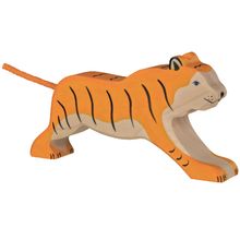 Estatuilla de tigre HZ-80135 Holztiger 1