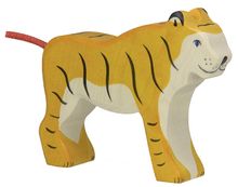 Figura de tigre, de pie HZ-80136 Holztiger 1