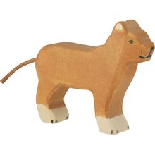Estatuilla de leona HZ-80140 Holztiger 1