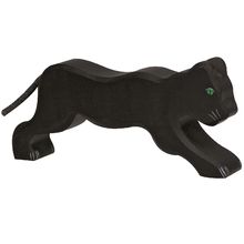 Figura de pantera negra HZ-80143 Holztiger 1