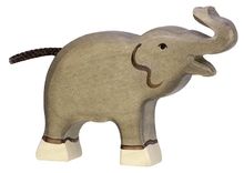 Figura de elefante, trompa alta HZ-80150 Holztiger 1