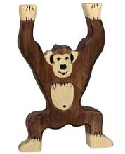 Figura de chimpancé HZ-80169 Holztiger 1