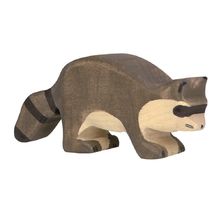 Estatuilla de mapache HZ-80190 Holztiger 1