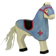 Figura Caballo del Caballero Azul HZ-80249 Holztiger 1