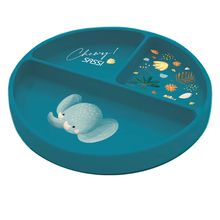 Plato de silicona Chewy el elefante SJ-SI0658 Sassi Junior 1