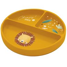Plato de silicona Chompy el león SJ-SI0665 Sassi Junior 1
