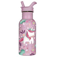 Botella de acero inoxidable 500 ml Sparkly el unicornio SJ-SB1105 Sassi Junior 1