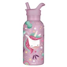 Botella de acero inoxidable 350 ml Sparkly el unicornio SJ-SB1167 Sassi Junior 1
