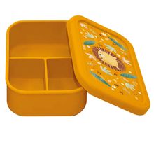 Caja de almuerzo de silicona Chompy el león SJ-SI0849 Sassi Junior 1