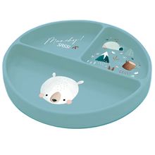 Plato de silicona Munchy el oso SJ-SI1679 Sassi Junior 1