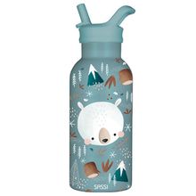 Botella de acero inoxidable 350 ml Munchy el oso SJ-SB1778 Sassi Junior 1