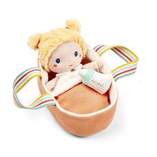 Muñeca de tela Méla con capazo LL83724 Lilliputiens 1