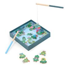 Juego de pesca magnética Ranas V8571 Vilac 1