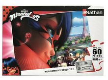 Puzzle Miraculous LadyBug 60 piezas N865802 Nathan 1