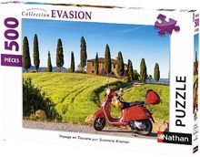 Puzzle Viaje a la Toscana 500 piezas N872206 Nathan 1