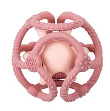 Lot de 2 bolas encastrables de silicona rosas NA879071 Nattou 1
