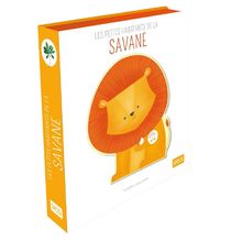 Libro sonoro - Los pequeños habitantes de la sabana SJ-9807 Sassi Junior 1